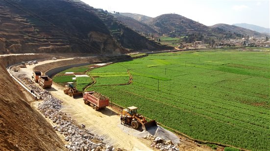 g213国道会泽乐业段改?9